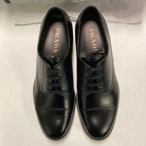Prada Oxford loafers. Size 9. New in box.